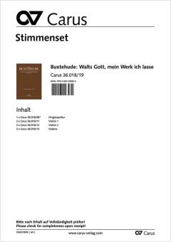 Walts Gott, mein Werk ich lasse BuxWV 103 