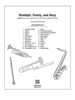 Rudolph, Frosty, And Suzy 