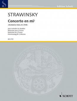 Concerto in E flat Dumbarton Oaks Standard