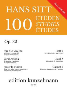 100 Studies op. 32 Book 1: 20 Studies in the 1st position 