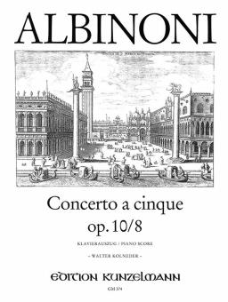 Concerto a cinque Op. 10 No. 8 
