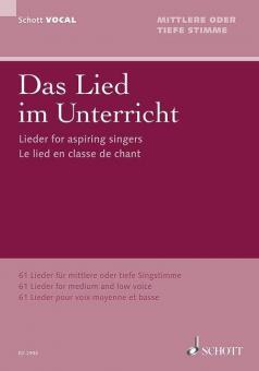 Lieder for Aspiring Singers Standard