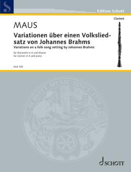 Variations on a folk song setting by Johannes Brahms Download