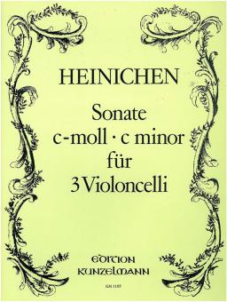 Sonata in C mino for 3 Cellos 
