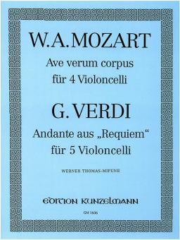 Ave Verum (Mozart) and Andante from the Requiem (Verdi) 