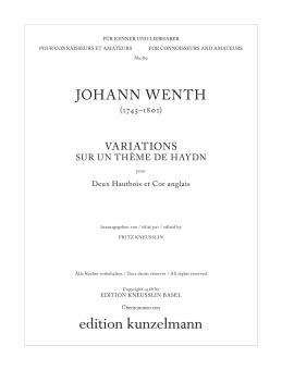 Variations sur Thème de Haydn 