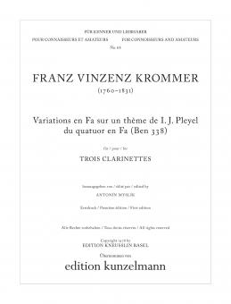 Variations on a theme of Pleyel 