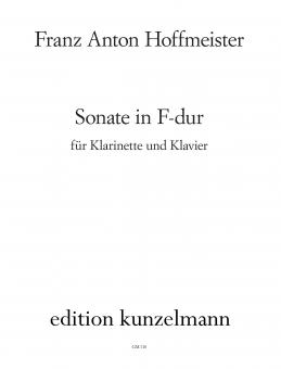 Sonata in F for clarinet & piano 