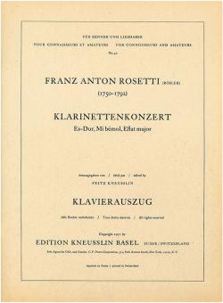 Concerto in E flat major (Kneusslin) 