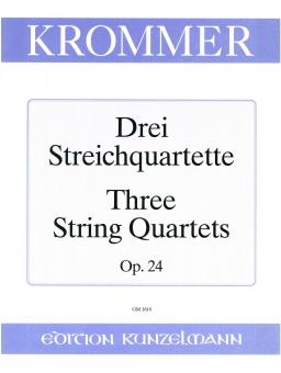 3 String Quartets, Op. 24 