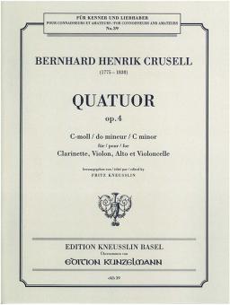 Quartett c-moll op. 4 