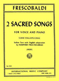2 Melodie Sacre (Dallapiccola) 