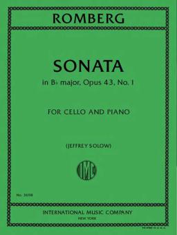 Sonata in B flat major, op. 43, No. I 