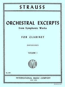 Orchestral Excerpts Vol. 1 (Bartholomey) 
