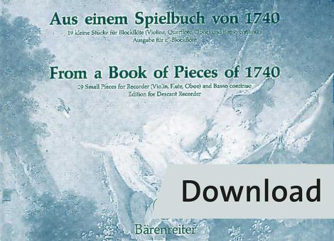 From a playbook from 1740 Download
