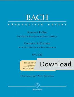 Concerto in E major BWV 1042 Download