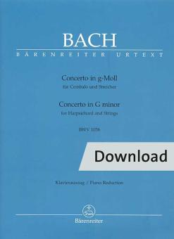 Concerto in G minor BWV 1058 Download