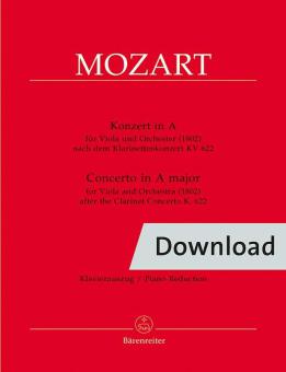 Concerto for viola and orchestra Download