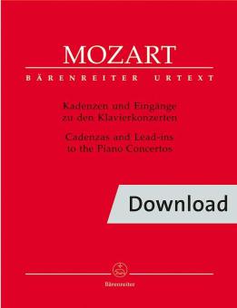 Cadenzas and entrances to the piano concertos Download