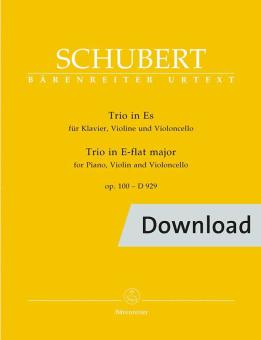 Trio in Es op. 100 D 929 Download