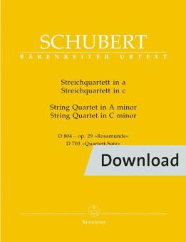 String Quartet in A minor & C minor Download