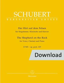 The Shepherd on the Rock D 965 op.post.129 Download