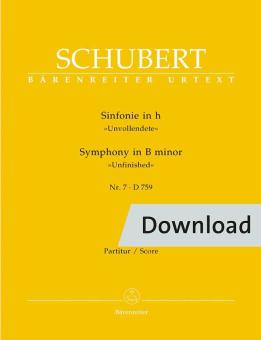 Symphony No. 7 in B minor D 759 Download