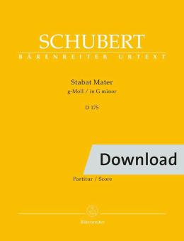 Stabat Mater in G minor D 175 Download