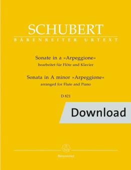 Sonata in A minor 'Arpeggione' D 821 Download