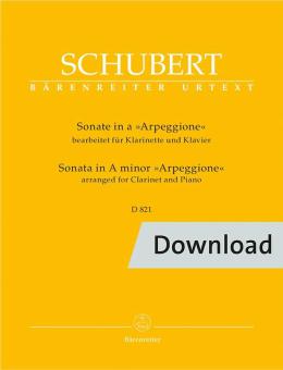 Sonata in A minor 'Arpeggione' D 821 Download
