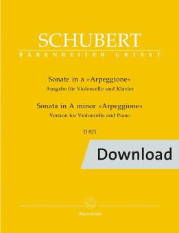 Sonata in A minor 'Arpeggione' D 821 Download