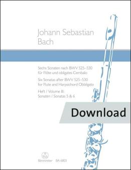 6 Sonatas after BWV 525-530 3 Download