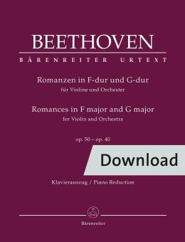 Romances in F major and G major Download