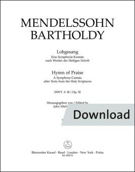 Hymn of Praise op. 52 MWV A 18 Download
