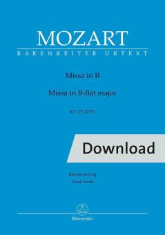 Missa in B flat KV 275 (272b) Download