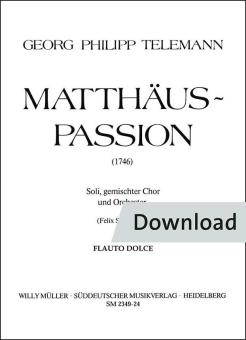 St. Matthew Passion Download