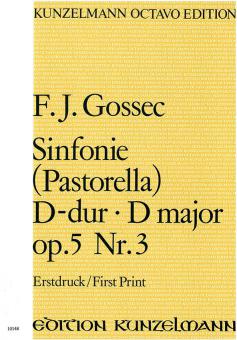 Sinfonia in D major (Pastorella) Op.5/3 