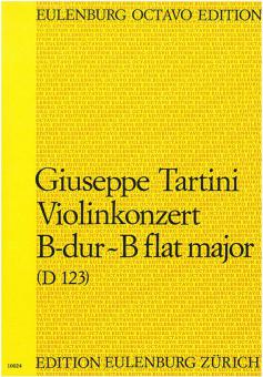Konzert B-Dur (Dounias Nr. 123) für Violine, Streichorchester und Bc. 
