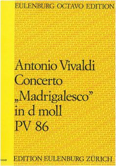 Madrigalesco Concerto in D minor, Op. 54/1 