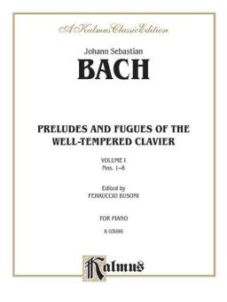 The Well-Tempered Clavier Book 1: Nos. 1-8 Download