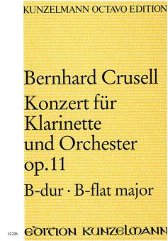 Clarinet Concerto in B flat Op. 11 