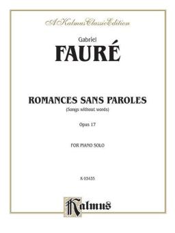 Romance sans Paroles No. 1 