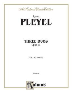 Three Duos, Op. 61 Download
