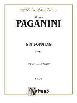Sonata No. 1, in A Major - Score 