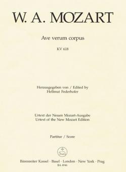 Ave verum KV 618 Standard