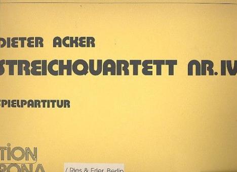 Streichquartett Nr. 4 