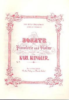 Sonate op. 5 