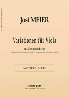 Variations for viola and chamber orchestra Download
