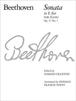 Piano Sonata in E Flat, Op. 27 No. 1 