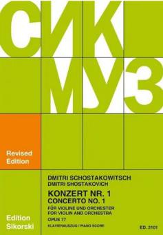 Konzert für Violine und Orchester Nr. 1 a-Moll, op. 77 